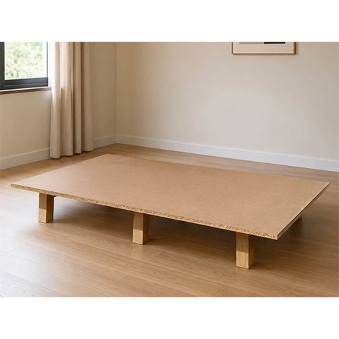 کفی تخت نئوپانی پایه چوبی base 14